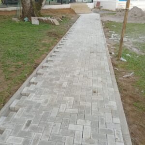 Calçamento extrusado
